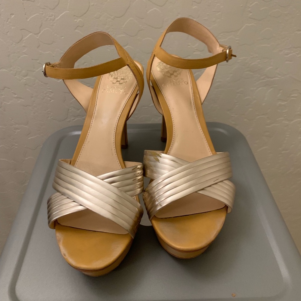 Vince Camuto Metallic Heels